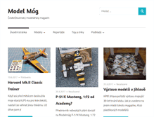 Tablet Screenshot of modelmag.info